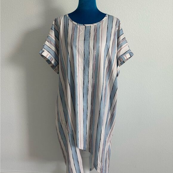 Striped Women's tunica and pants - Picture 1 of 7